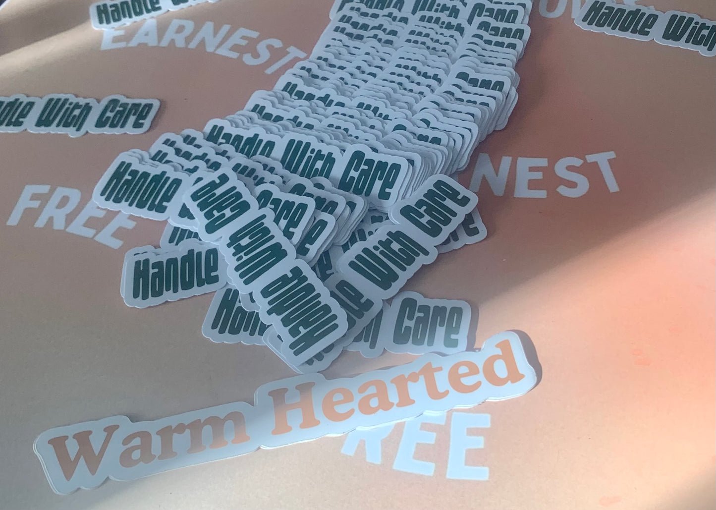 Handle With Care Sticker