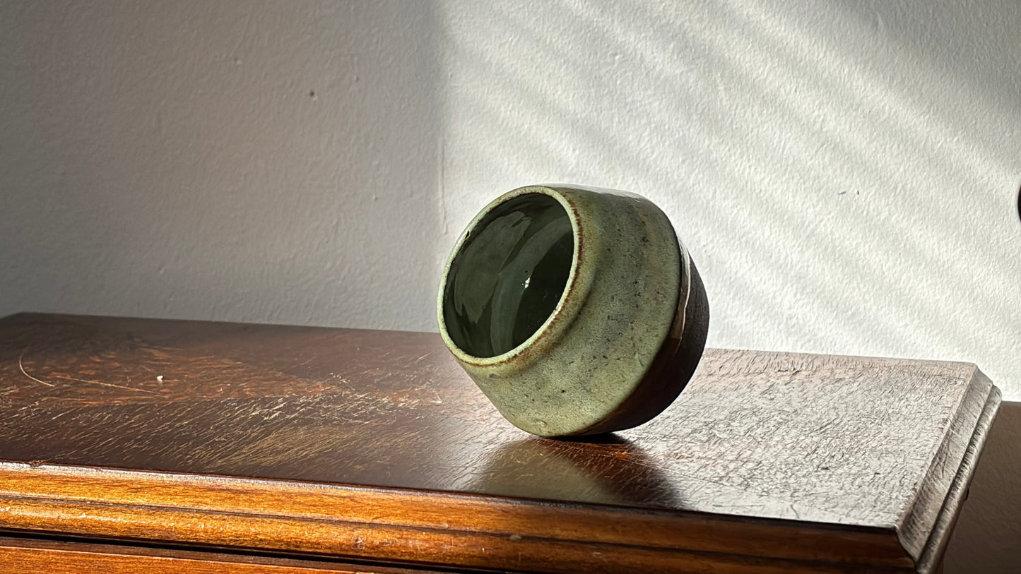 Espresso Cup in Seaweed