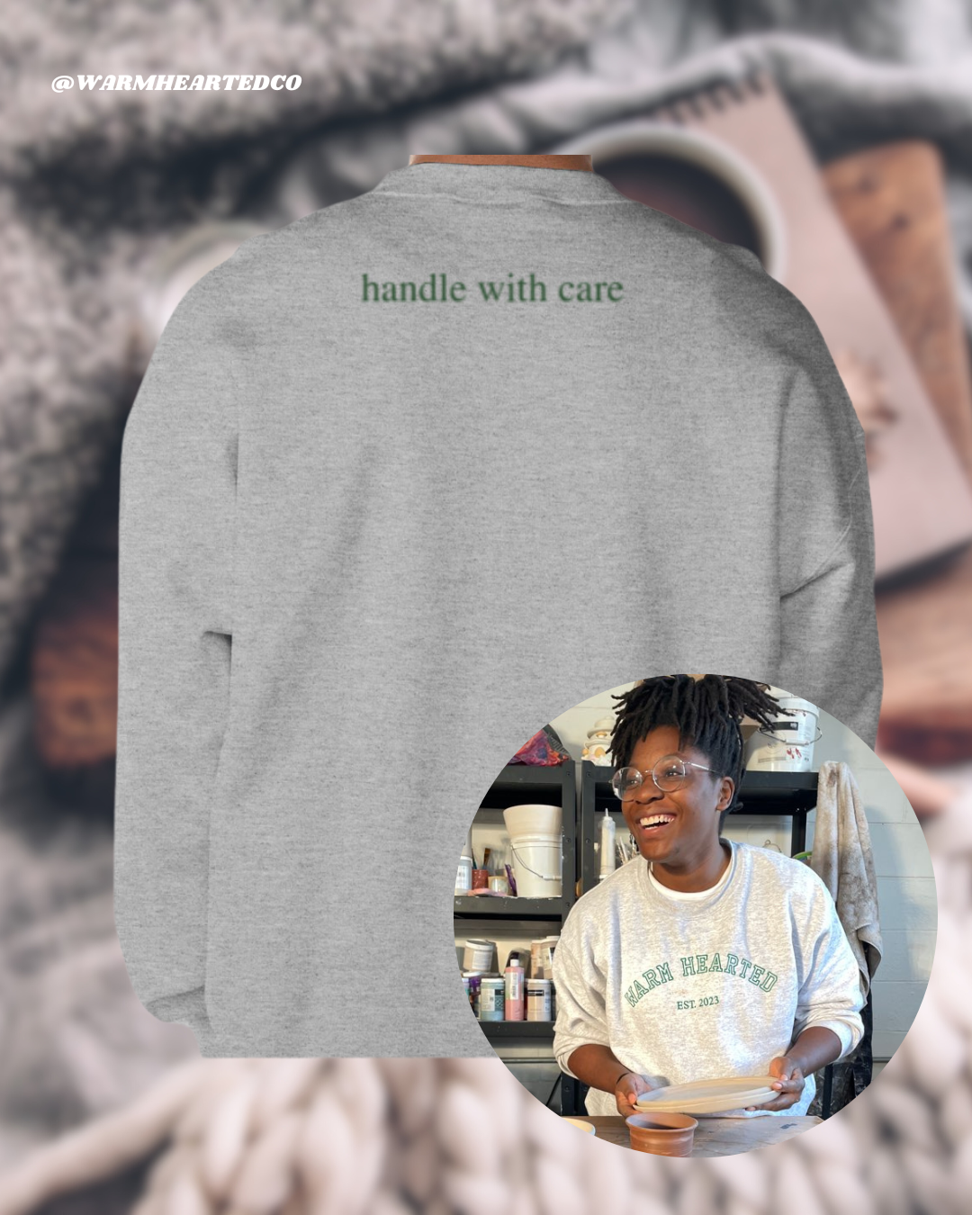 *PREORDER Invitation Sweatshirt - Evergreen