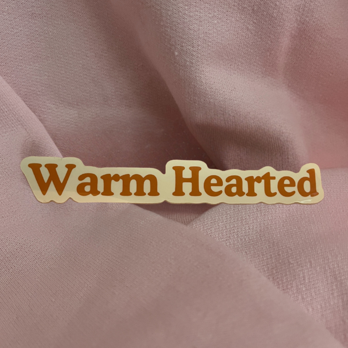 Warm Hearted Sticker